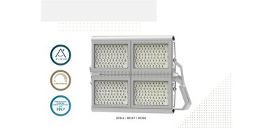 Luminario con un brazo ajustable a 240º para colocarlo en la posición adecuada. Imagen de producto cortesía de la marca.