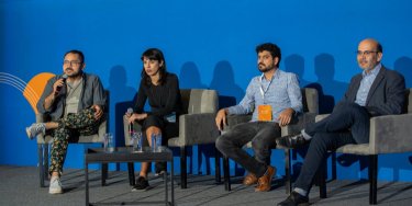 Adrián Moncada, Paola Jose, Carlos Hano y Victor Palacio. Light Talks 2020